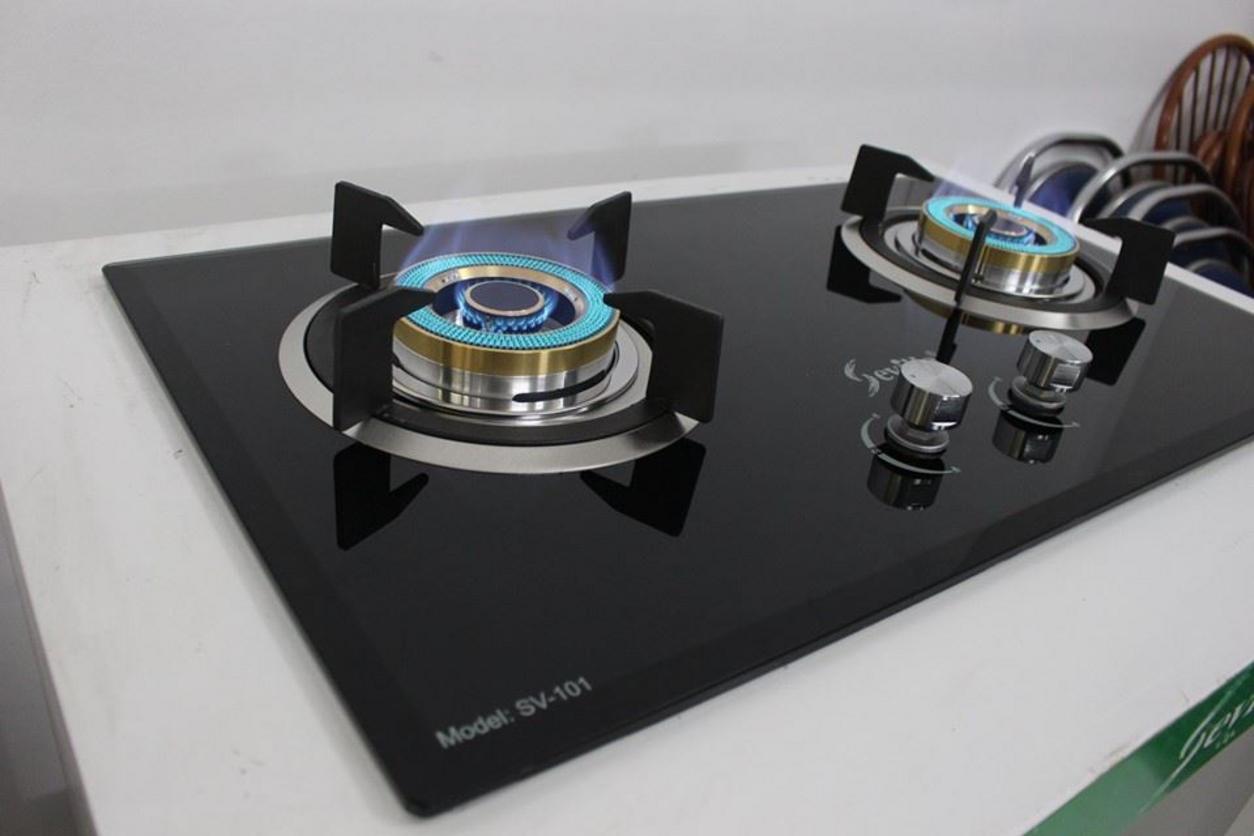 Sơ đồ kích thước và các bộ phận của bếp gas âm Sevilla SV-101