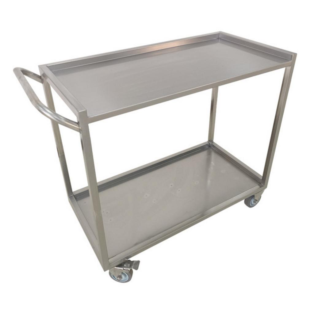 Ưu điểm nổi bật của xe đẩy inox 2 tầng 800x600x800mm