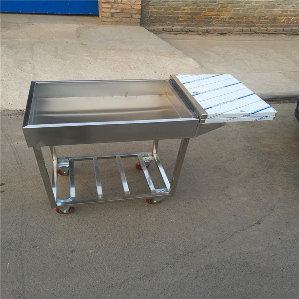 Đa năng sử dụng của xe đẩy inox 2 tầng 750X480X800mm