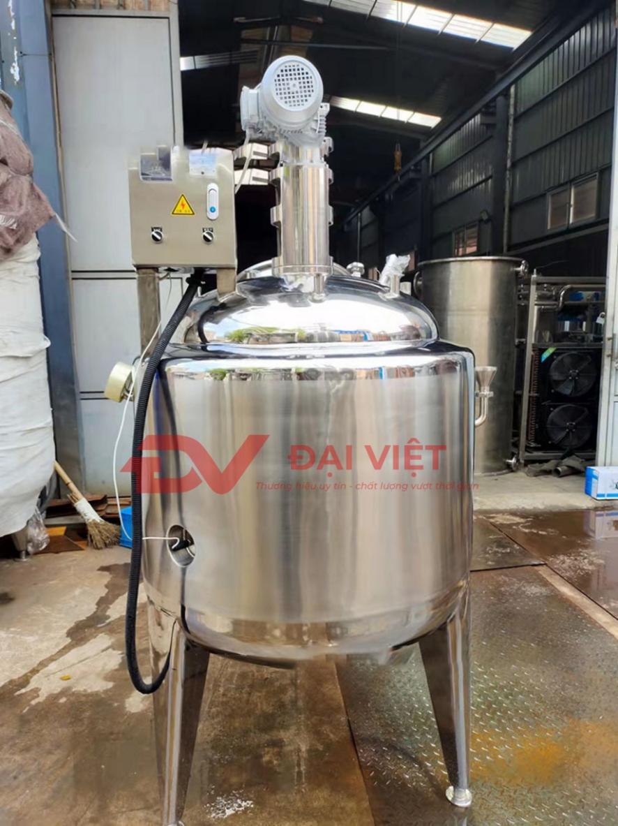 Hình minh họa phản hồi đáp FAQ về sản phẩm bồn khuấy inox 3000 lít