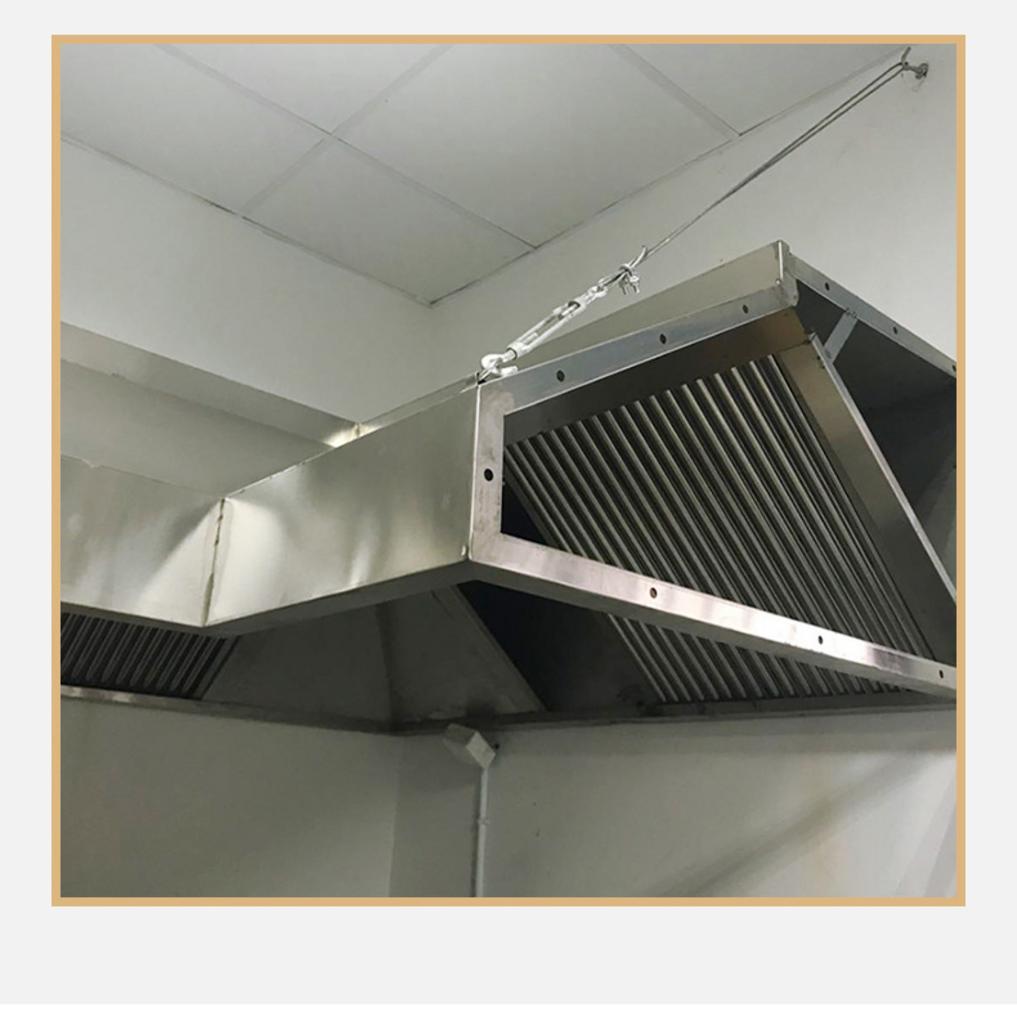 Công nghệ gia công tiên tiến chụp hút mùi inox dài 1.5m