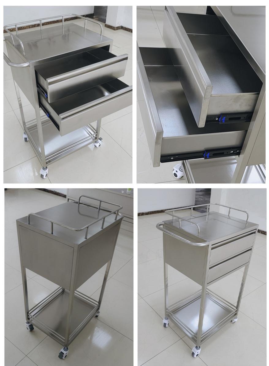 Hướng dẫn vệ sinh và bảo trì xe đẩy inox y tế trong môi trường bệnh viện