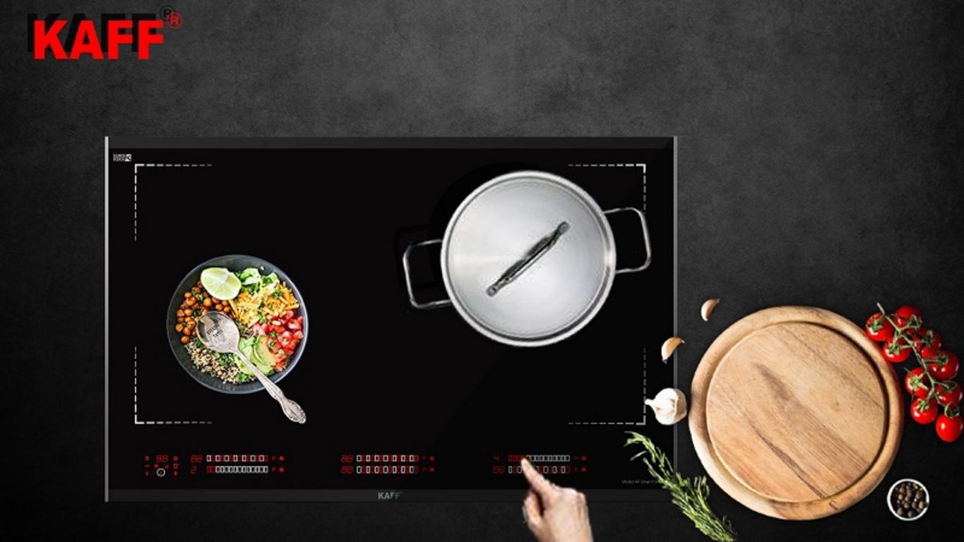 Bếp từ đa điểm Kaff KF-Smart848Vario lắp âm