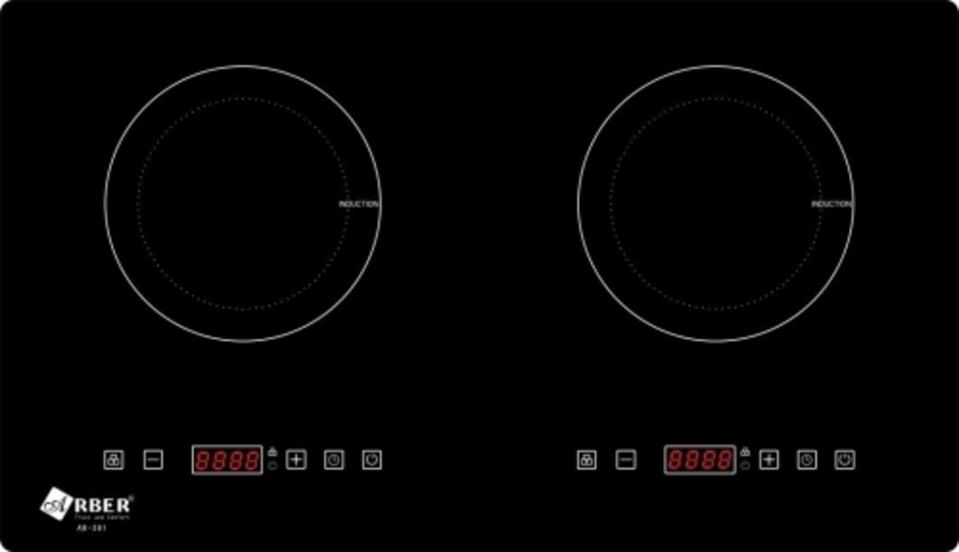 Bếp từ đôi Arber AB - 381 lắp âm