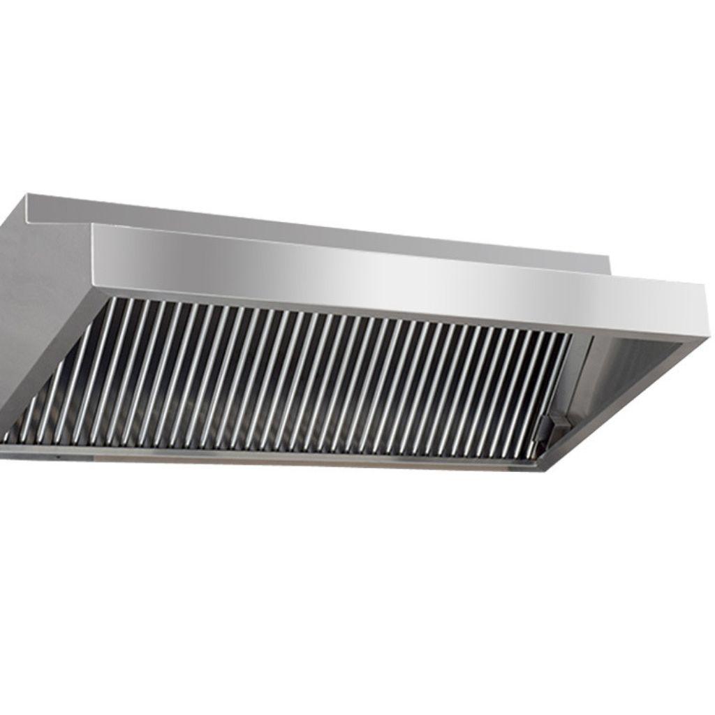 Khung máy hút mùi bằng inox 304 dày thể hiện chất lượng sản phẩm