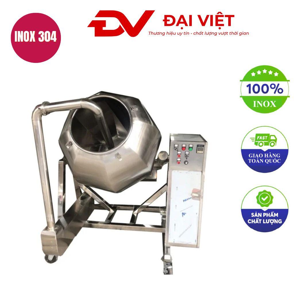 Máy trộn lồng quay có gia nhiệt inox 304