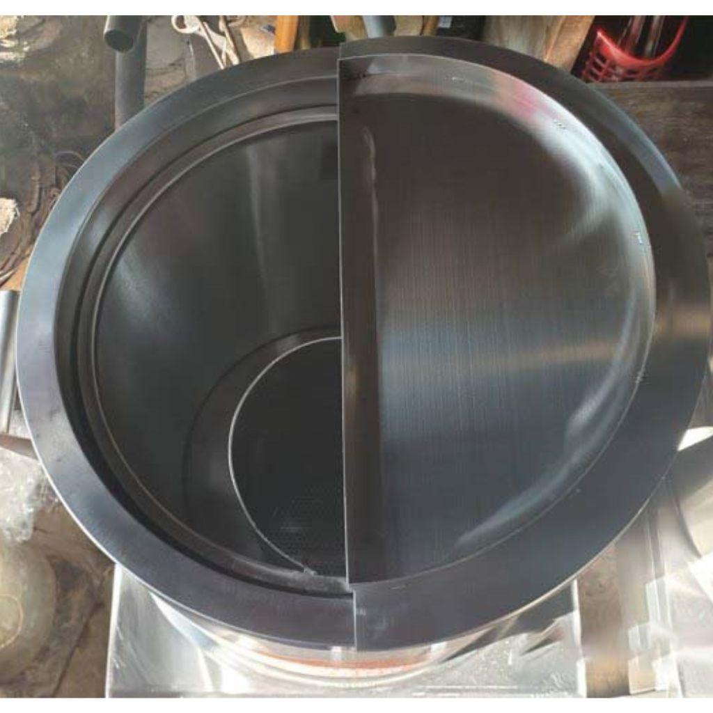 Công suất cao của nồi nấu cháo điện công nghiệp 100L