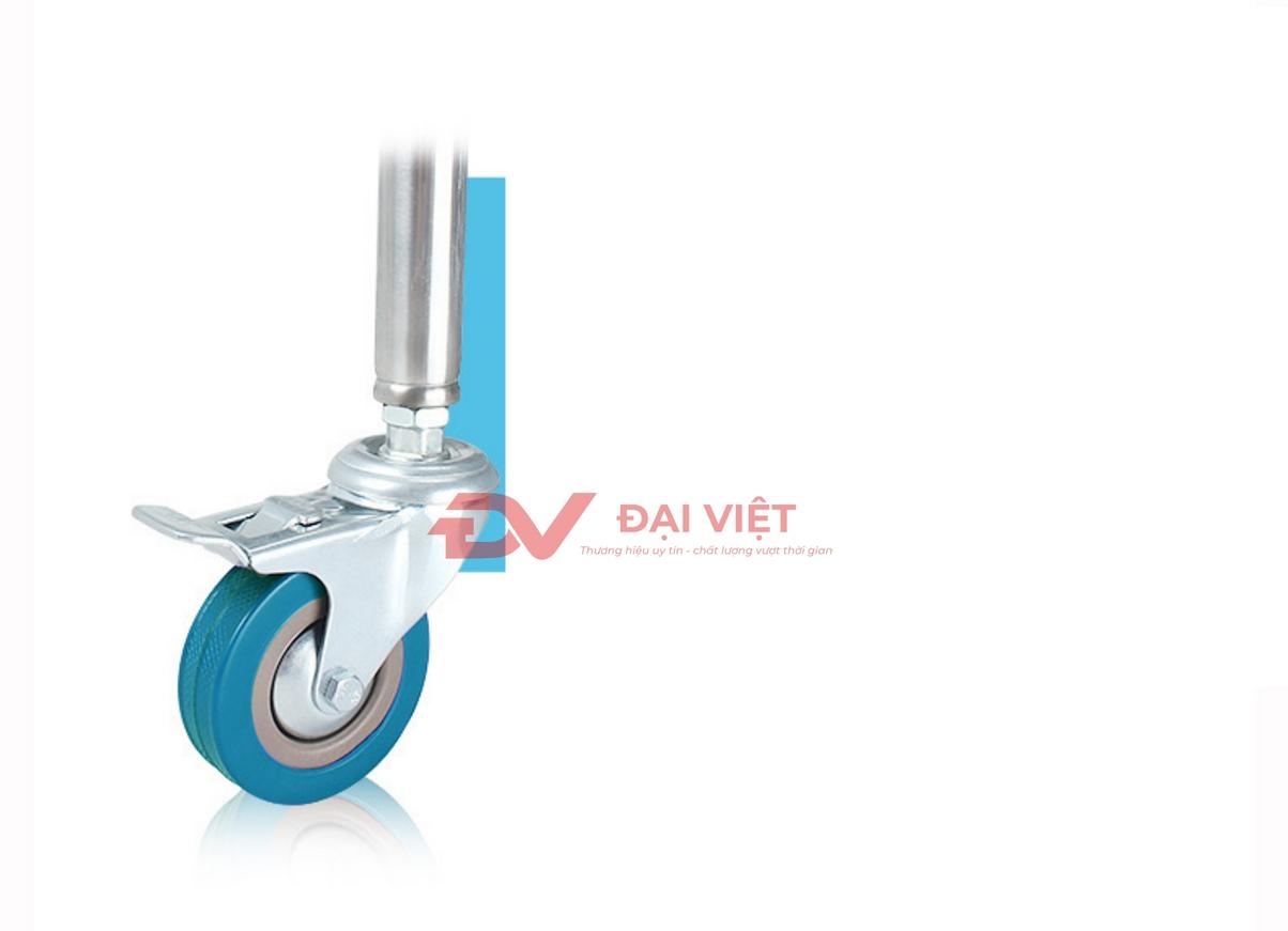 Hướng dẫn sử dụng và bảo trì xe đẩy inox y tế 2 tầng 610x410x910mm