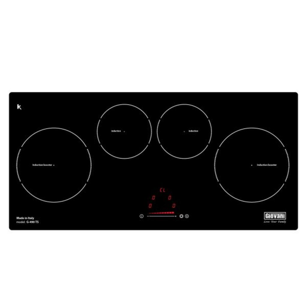 Bếp từ Giovani 4 vùng nấu G 490 TS lắp âm