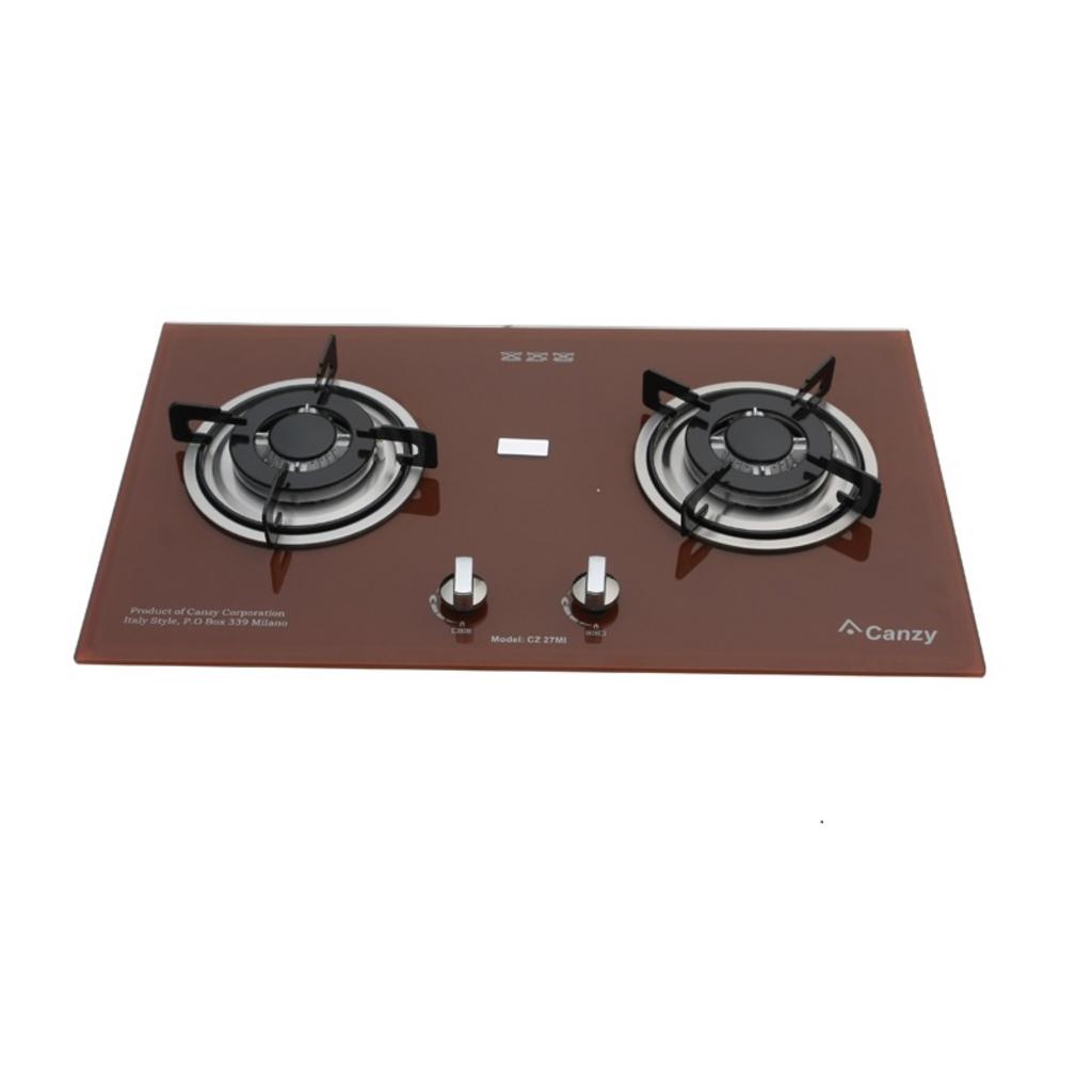 Bếp gas âm 2 lò Canzy CZ 27MI Đỏ