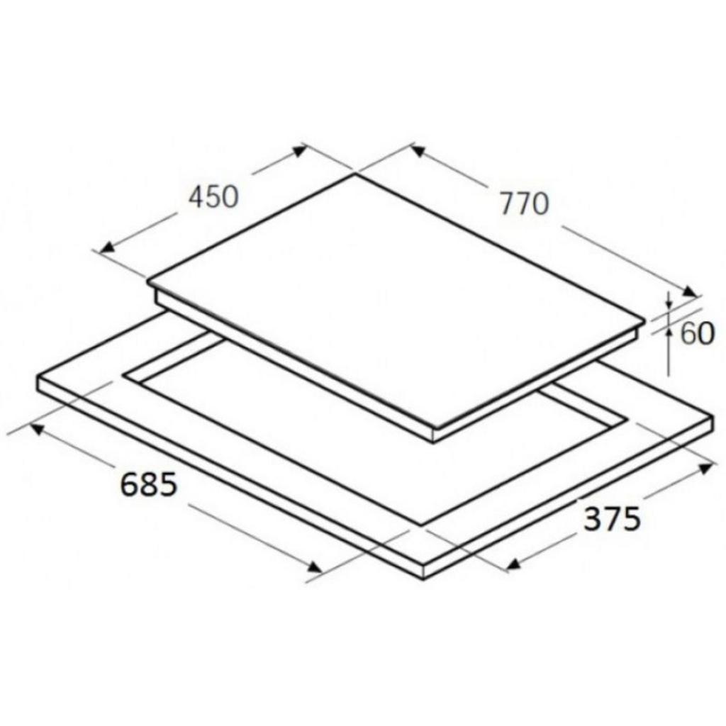 Thông số kỹ thuật của Bếp từ đôi Hafele HC-M772C