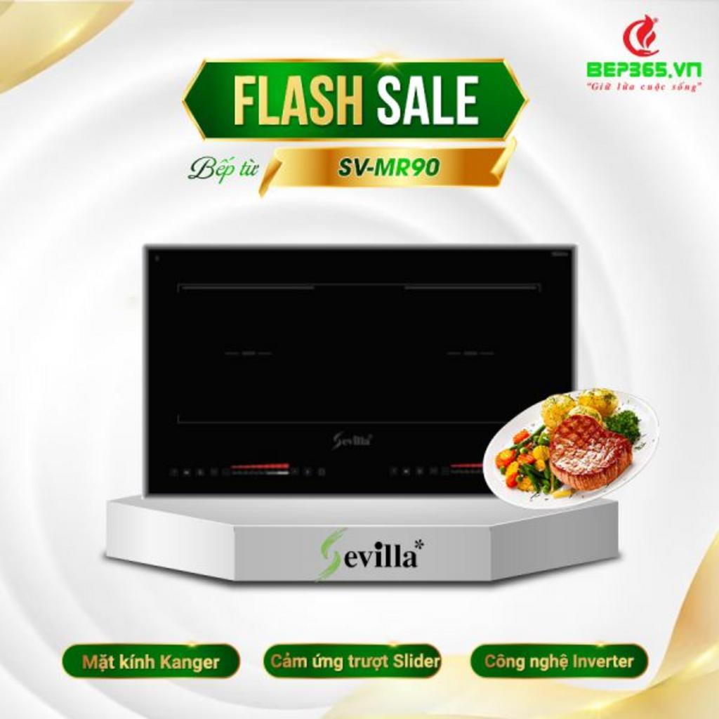 Thông số kỹ thuật của Bếp từ đôi Sevilla SV-MR90 lắp âm