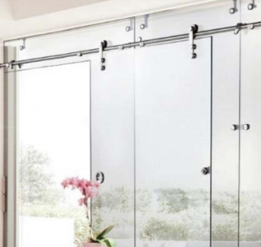 Tổng quan về Bát treo ray gắn kính Hafele 981.71.180