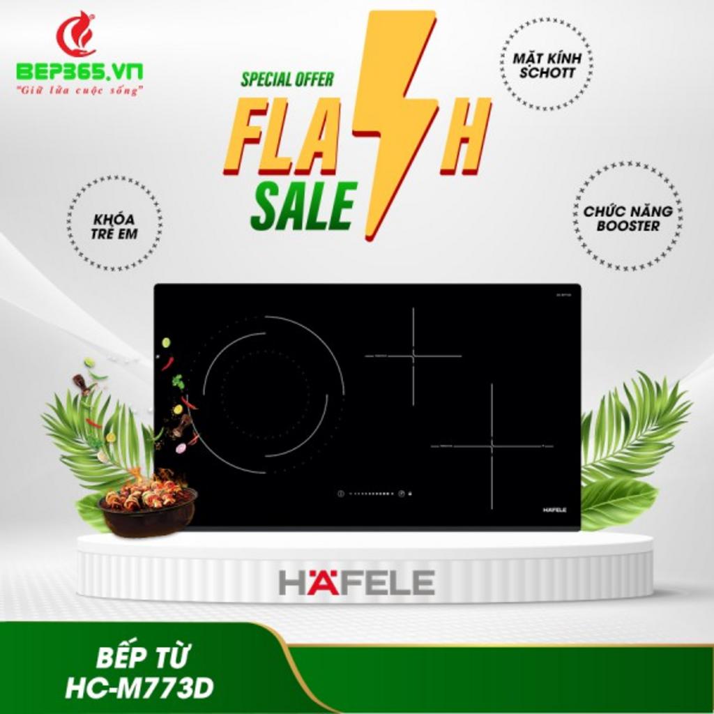 Tổng quan về bếp từ kết hợp hồng ngoại Hafele HC-M773D