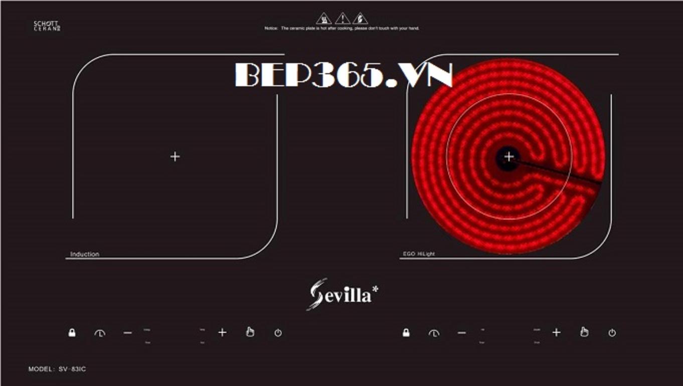 Tổng quan về Bếp từ kết hợp hồng ngoại Sevilla SV-83IC