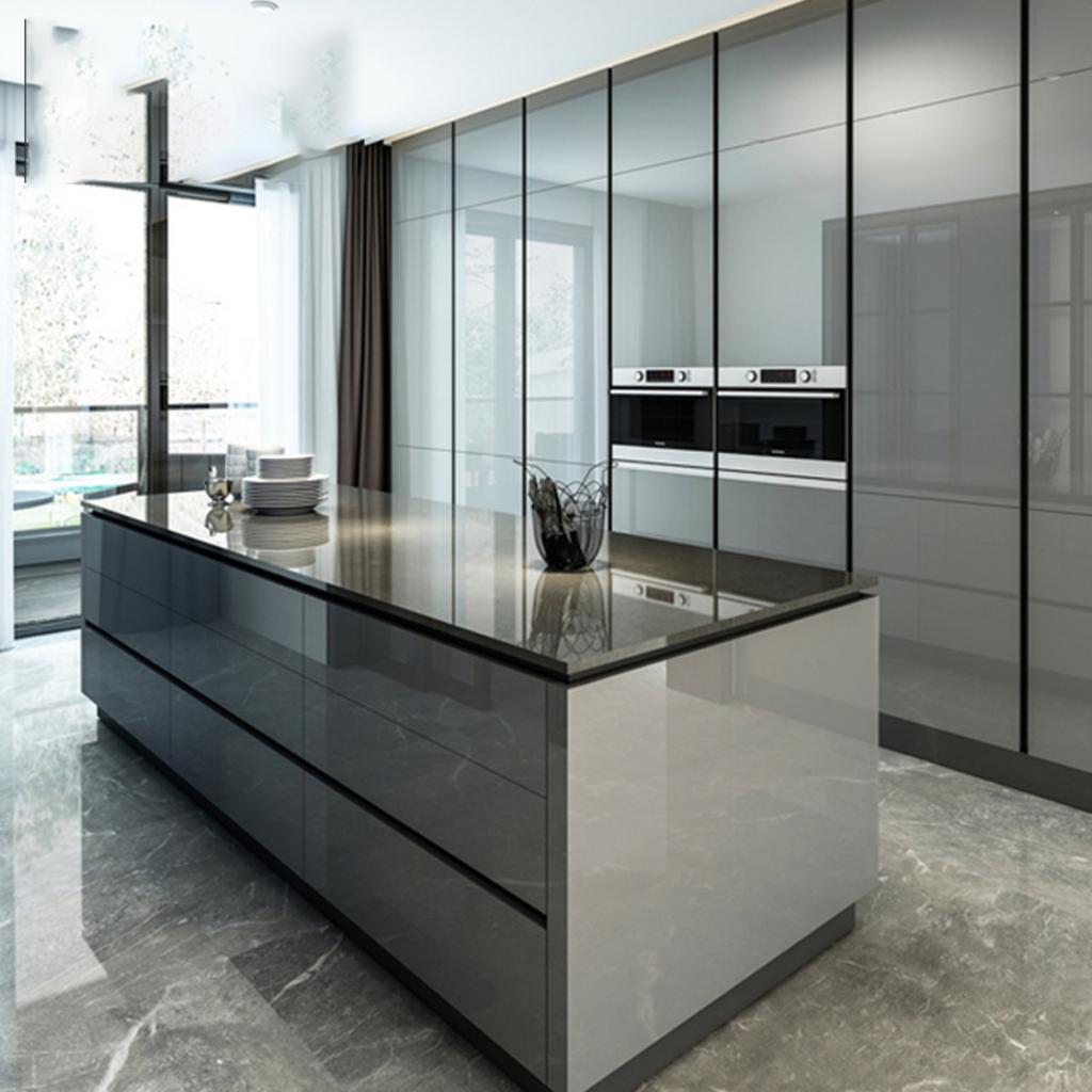 Ưu điểm chi tiết của tủ bếp inox cánh acrylic với thiết kế tinh tế