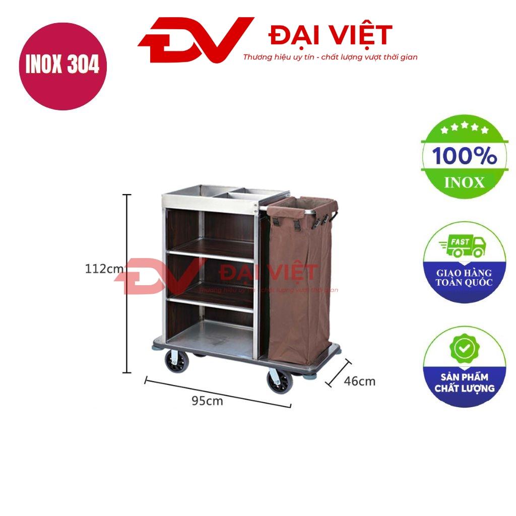 Xe đẩy làm phòng khách sạn 950x460x1120mm