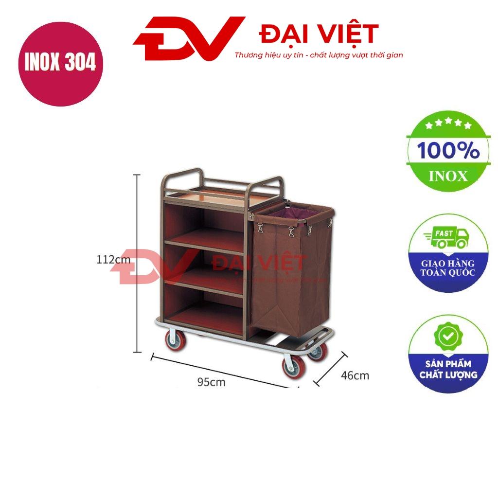 Xe làm buồng khách sạn 950x460x1120mm