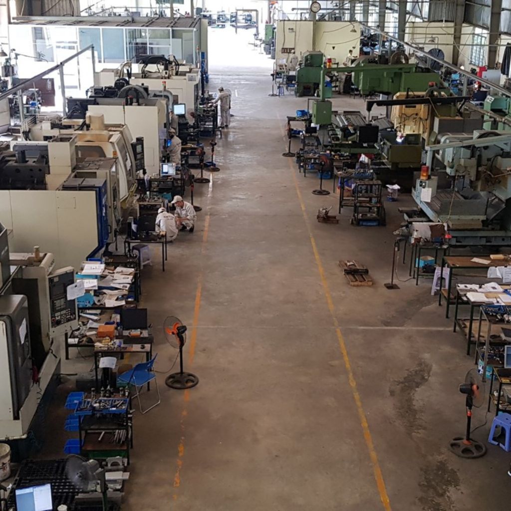 xưởng sản xuất được đặt ở đồng nai