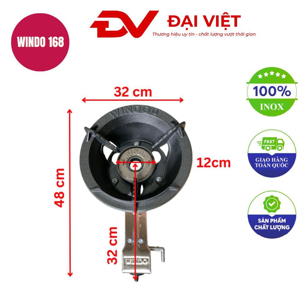 Bếp gas khè công nghiệp WINDO 168