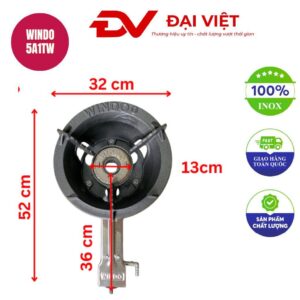 Bếp gas khè công nghiệp WINDO 5A1TW