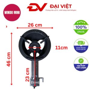 Bếp gas khè công nghiệp WINDO mini