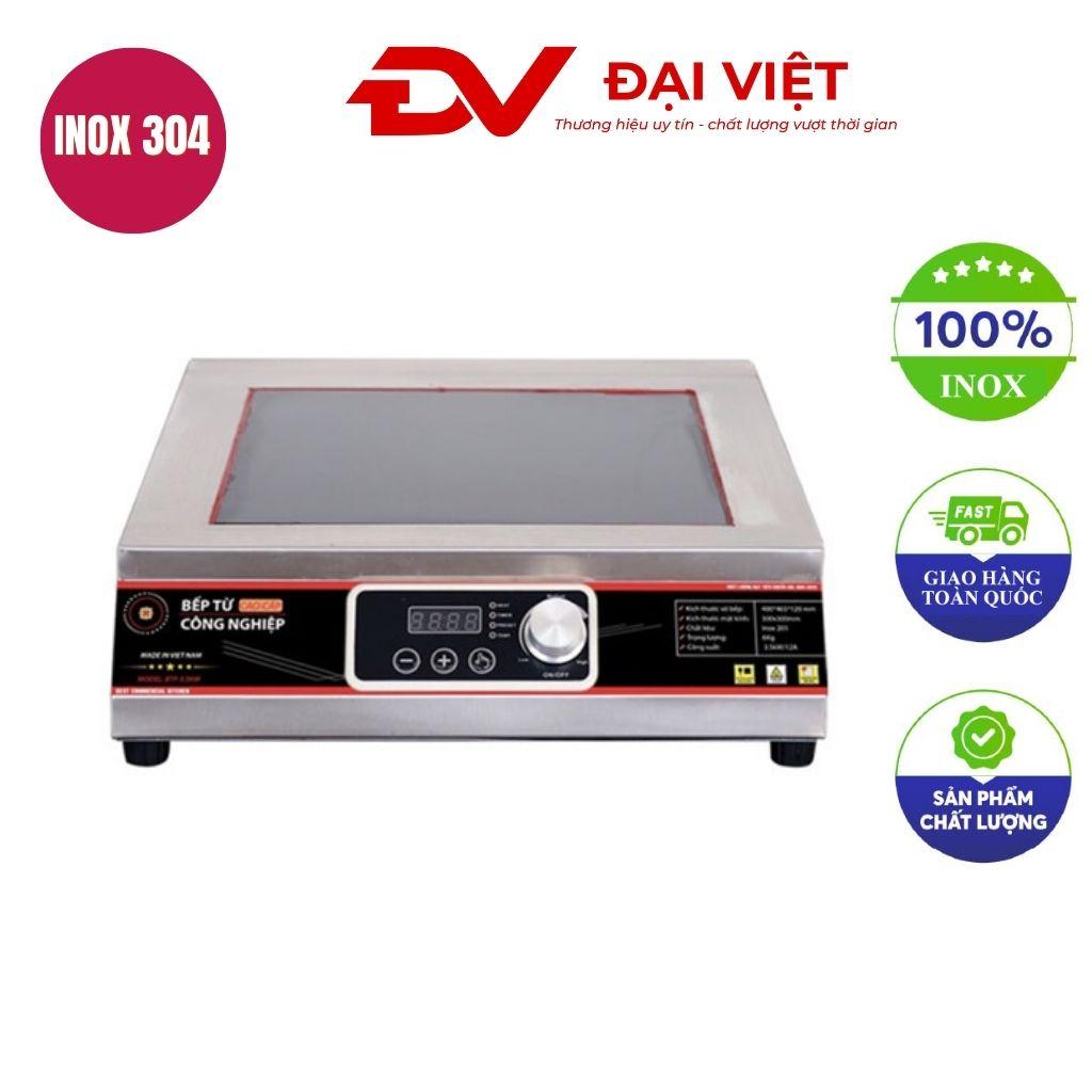Bếp từ công nghiệp đơn 3500W mặt phẳng — sản xuất tại xưởng Cơ Khí Đại Việt