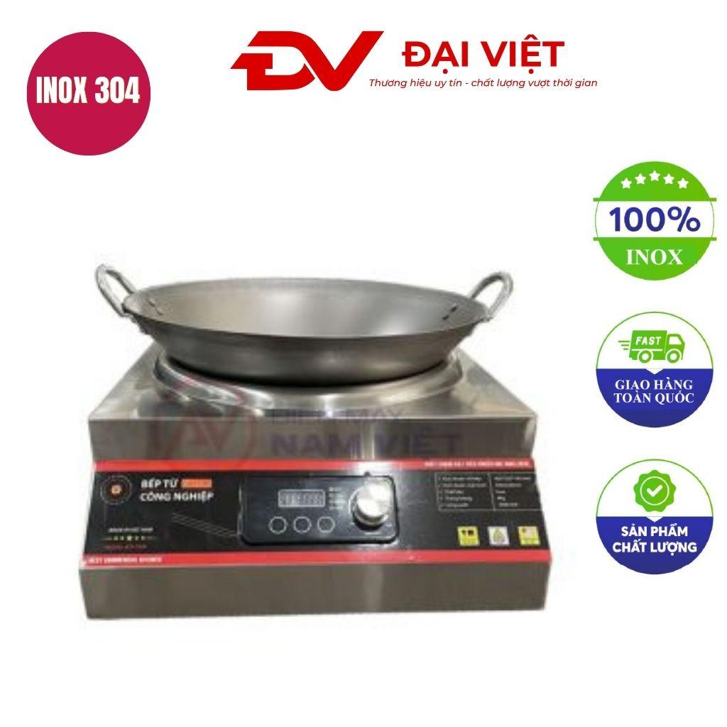 Bếp từ công nghiệp đơn 500W mặt lõm — sản xuất trực tiếp tại xưởng Cơ Khí Đại Việt.