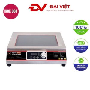 Bếp từ công nghiệp đơn 5000w mặt phẳng