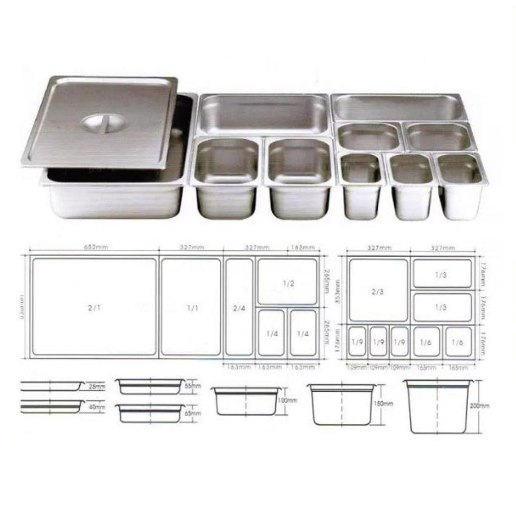 Chân đế inox 40x40 mm điều chỉnh — tăng sự ổn định.