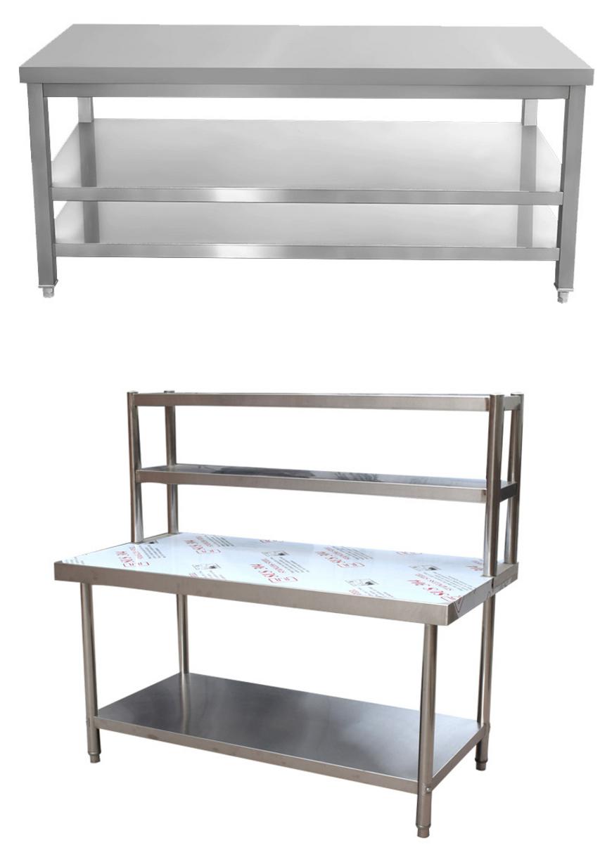 Mỗi mô hình bếp cần cấu hình bàn bếp inox khác nhau.