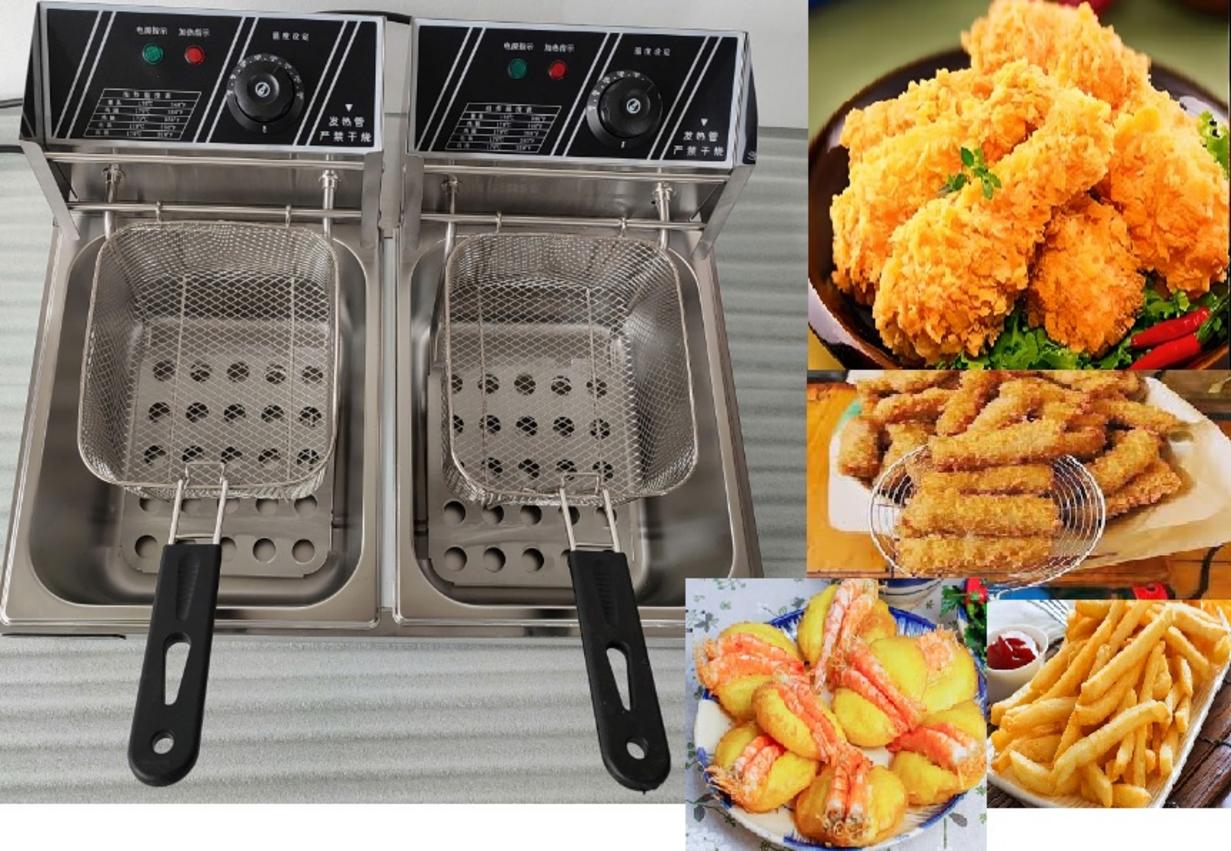 Phân loại bếp chiên rán theo công năng.