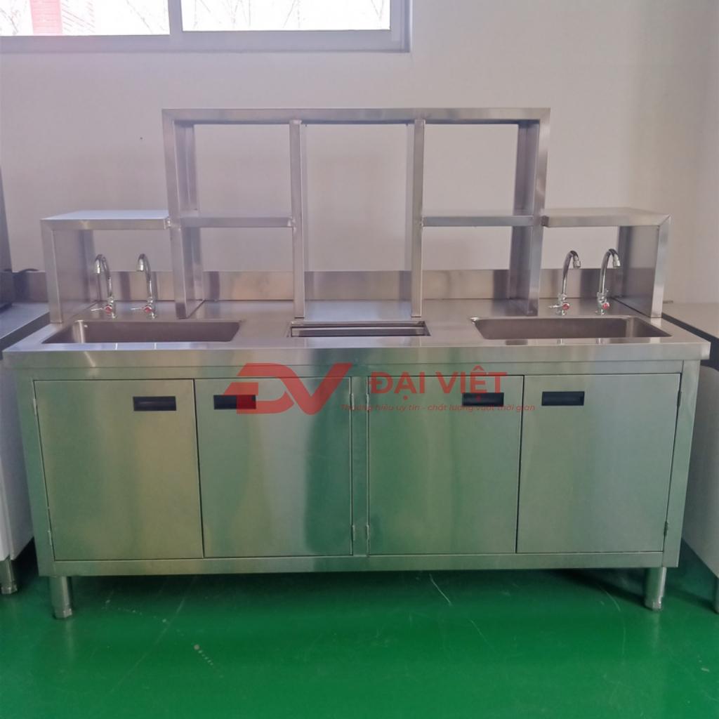 Kích thước và độ dày inox khuyến nghị.