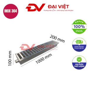 Ghi Thoát sàn inox cho nhà hàng