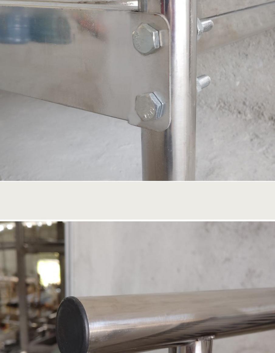 Giường inox cơ bản cho nhu cầu sử dụng tiêu chuẩn.