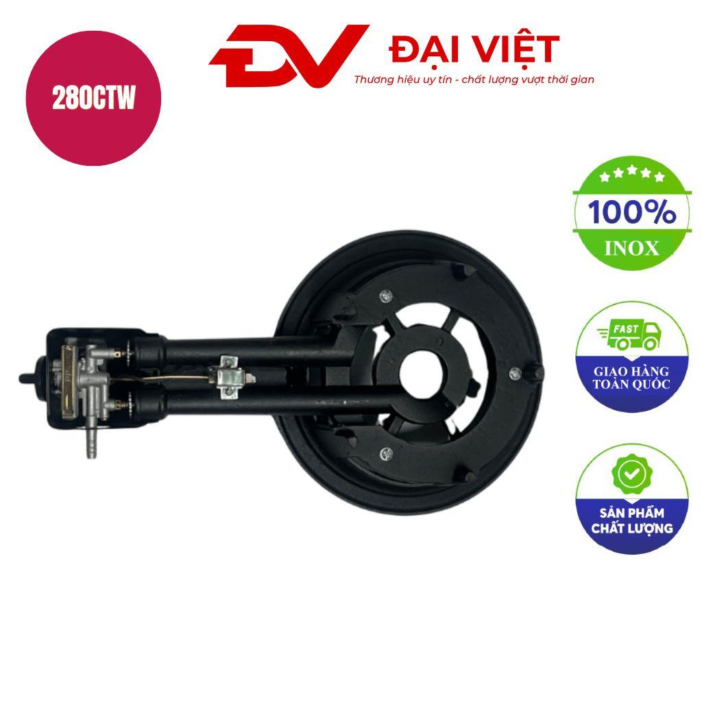 Bếp gas công nghiệp WINDO 280CTW — sản xuất tại xưởng Cơ Khí Đại Việt (ISO 9001:2015).