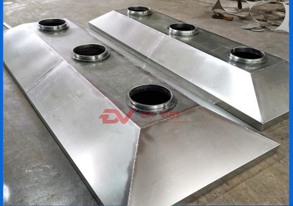 Inox 304 dày 1mm — bề mặt chống dầu mỡ, dễ vệ sinh.