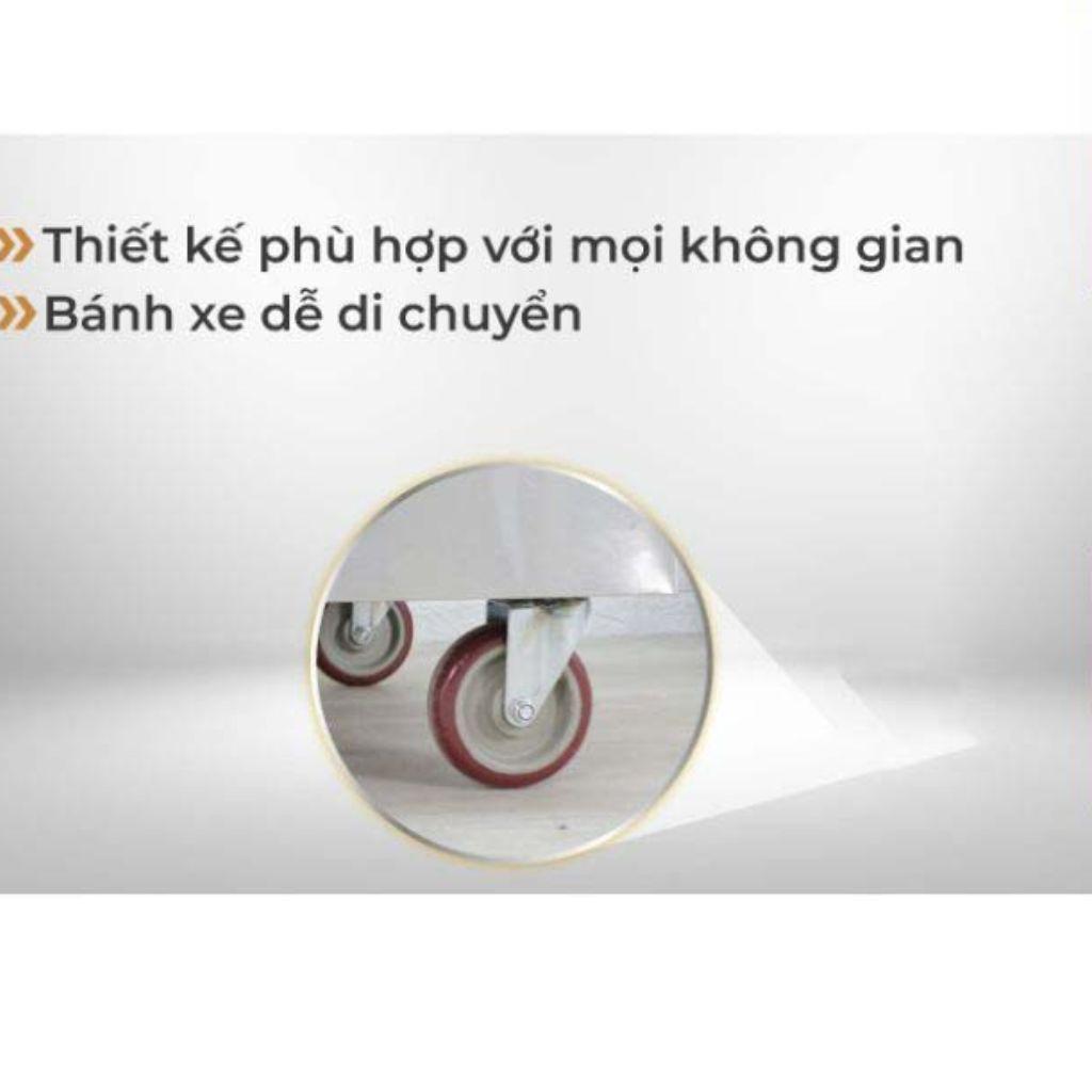 Vật liệu Inox 304 được kiểm tra tại xưởng.