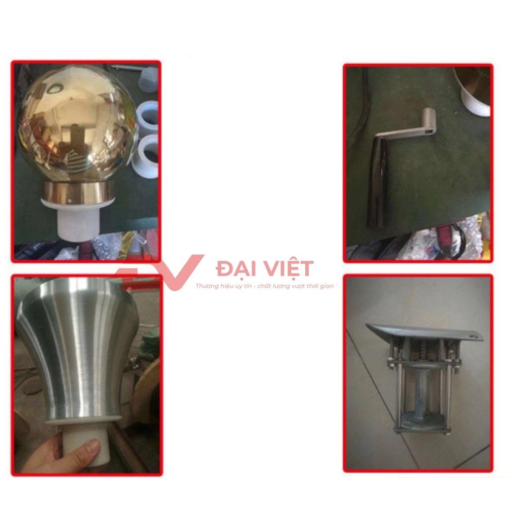 Xưởng Cơ Khí Đại Việt — sản xuất in‑house với CO/CQ và thiết bị CNC/TIG