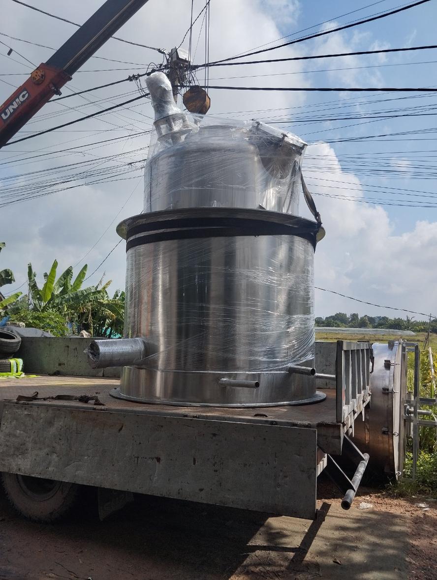 Kiểm tra và nghiệm thu bồn trước khi bàn giao.