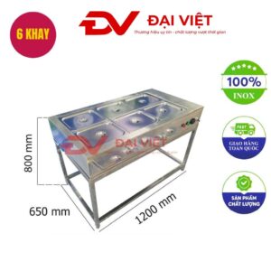 Nồi hâm nóng thức ăn bằng điện 6 khay