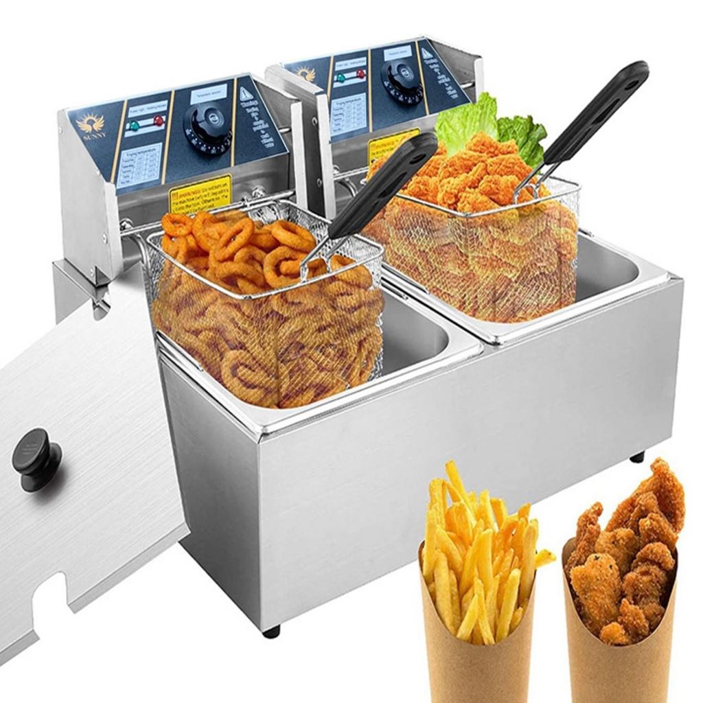 So sánh trực quan các loại bếp chiên rán phổ biến.