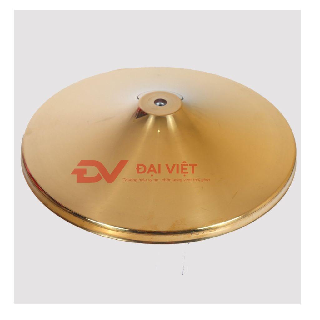 Hình ảnh xưởng: mối hàn TIG, ren vặn và đế tròn Ø300mm.