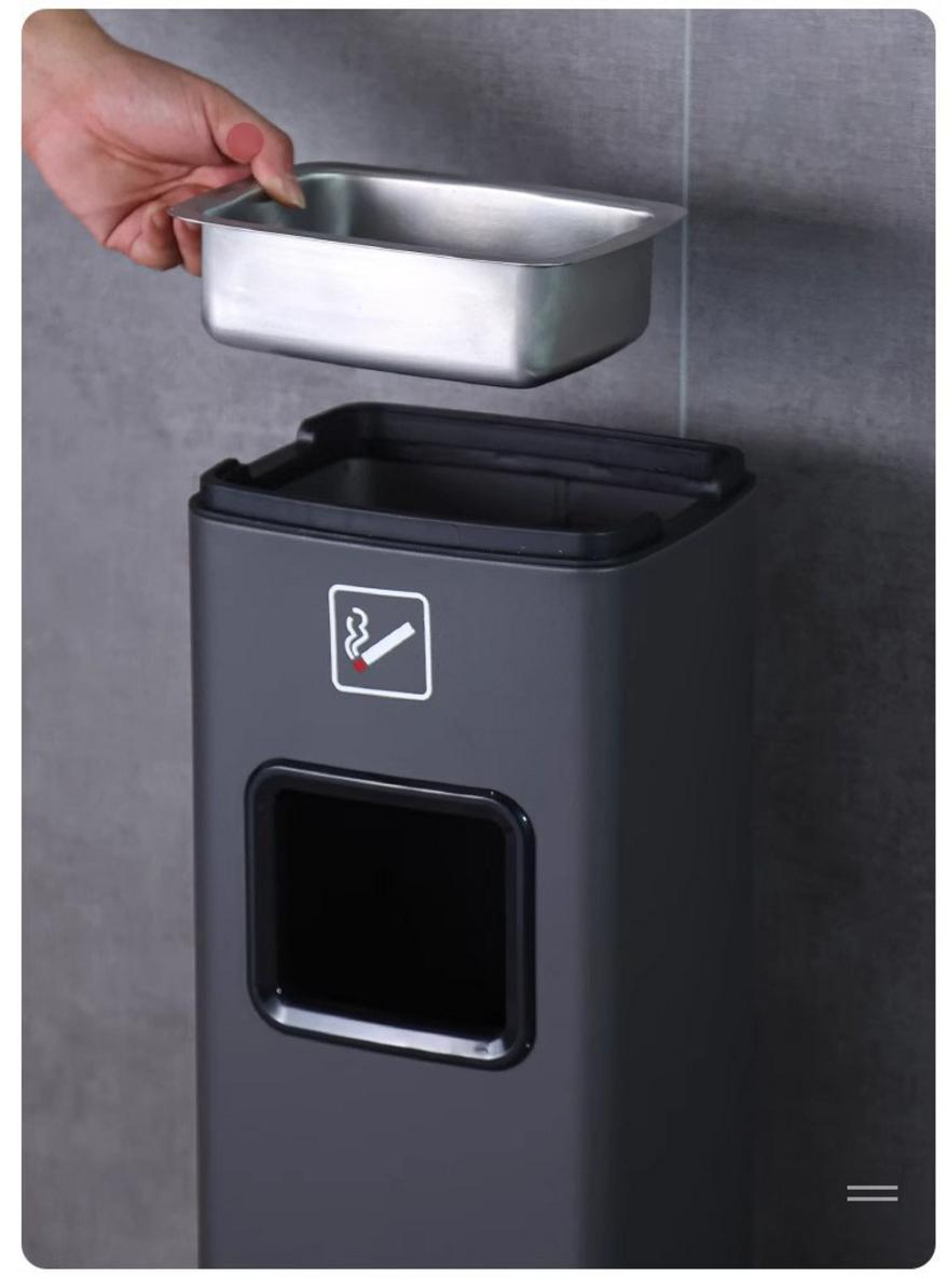 Tùy chọn nâng cấp cho thùng rác inox cao cấp.