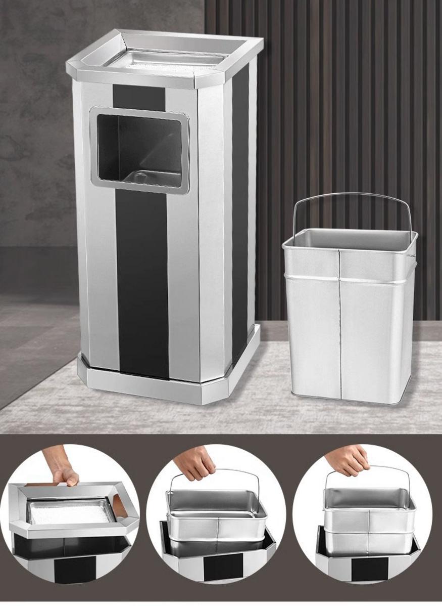 Cách tính số lượng thùng rác cho không gian nhà hàng.