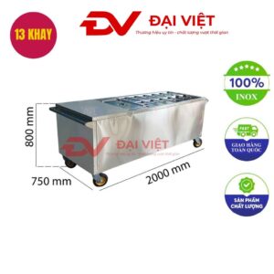 Tủ Hâm Nóng Thức Ăn 13 Khay