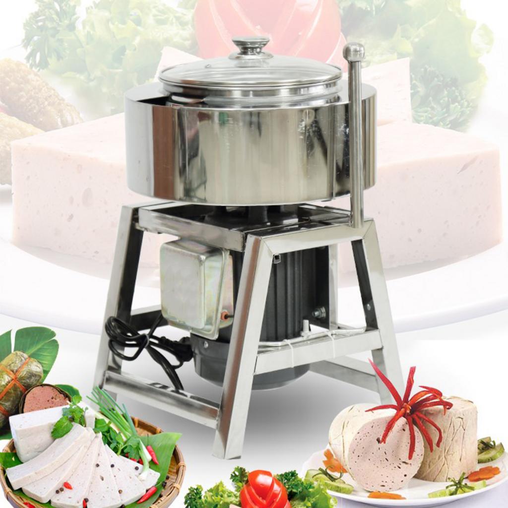 Bảng tham chiếu lựa chọn dung tích máy xay giò chả theo sản lượng hàng ngày.