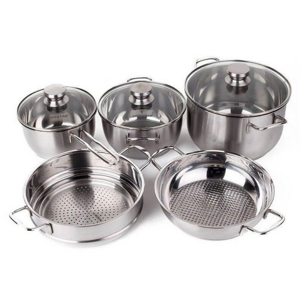 Bảng thông số kỹ thuật tham khảo cho các size nồi inox thân thấp phổ biến.