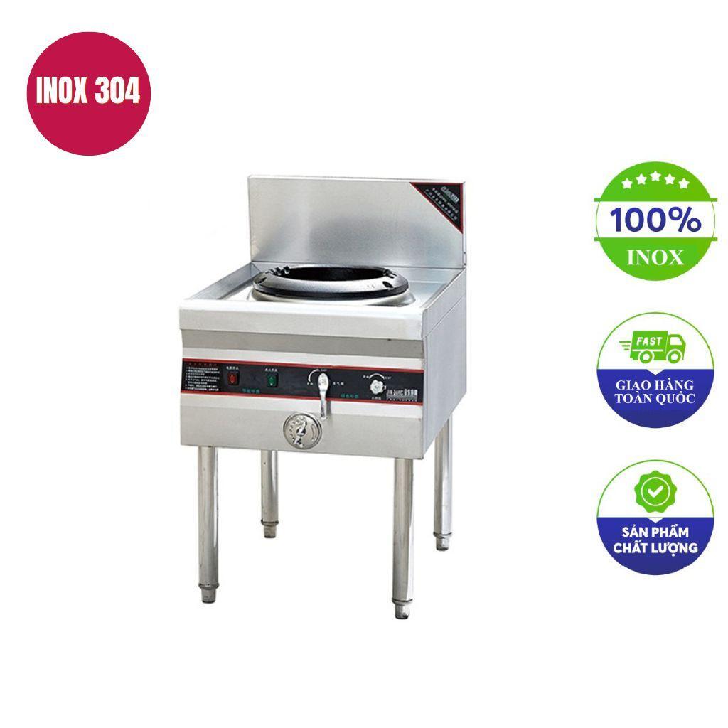 Bếp á 1 họng gang có quạt thổi