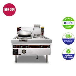 Bếp á 1 họng kèm chảo chiên